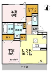 アルティスタの物件間取画像